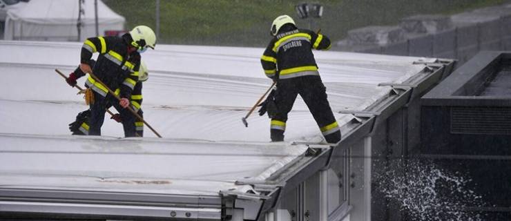 Starkregen bei Brandwache