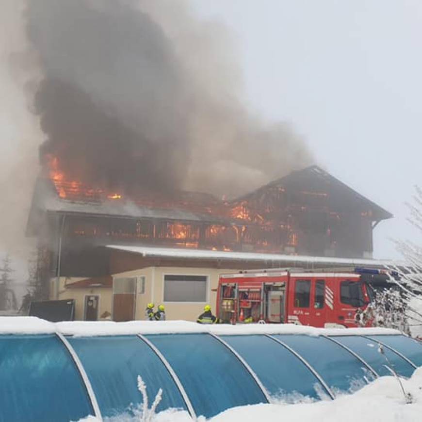 Wirtschaftsgebäudebrand