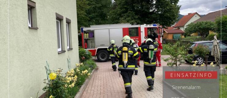 Vermeintlicher Zimmerbrand