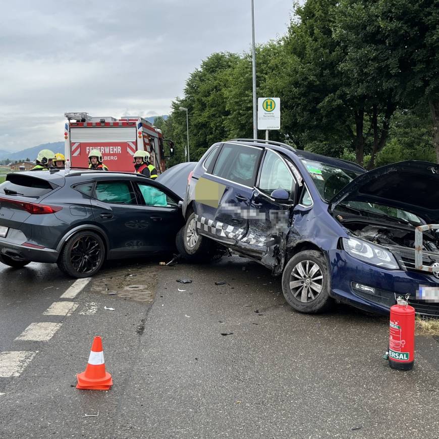 Verkehrsunfall mit verletzter Person